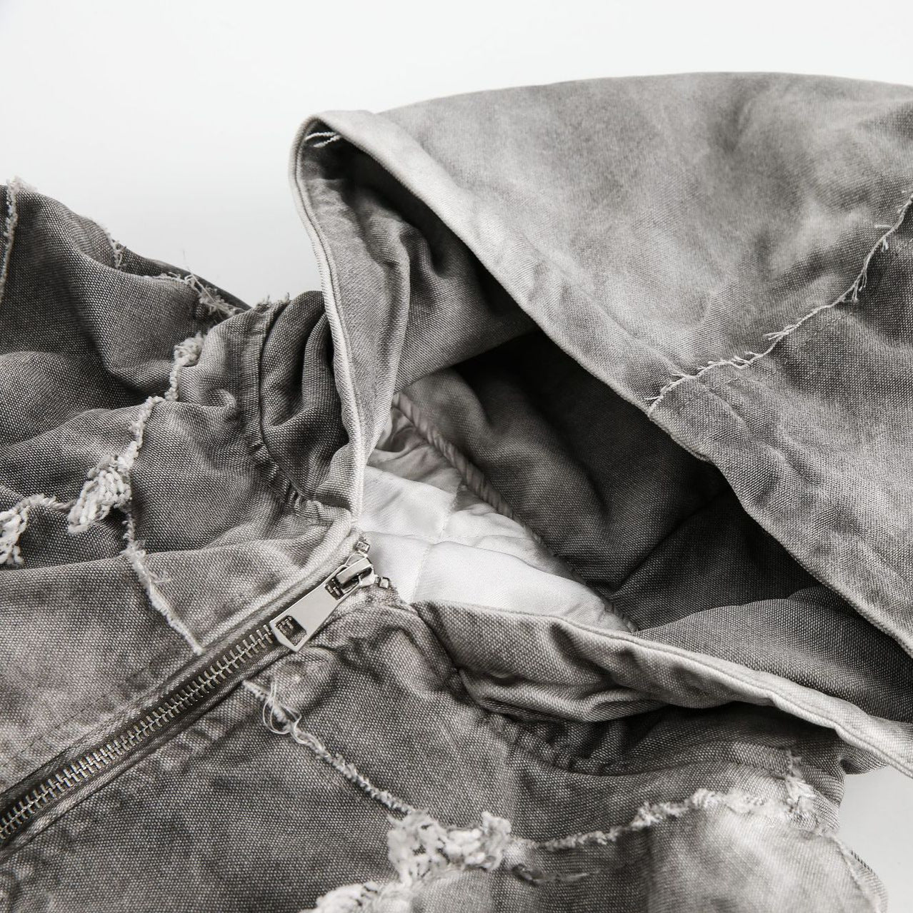 GUO WEAR Wasteland Style National Trend Mottled Vintage Workwear Jacket for Men and Women Winter Cotton Coat Casual Versatile