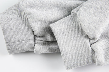 European and American Style Autumn Winter Fleece Hat Sweatshirt Hip Hop Printed Pattern Pullover Hoodie Street Fashion y2k Coat