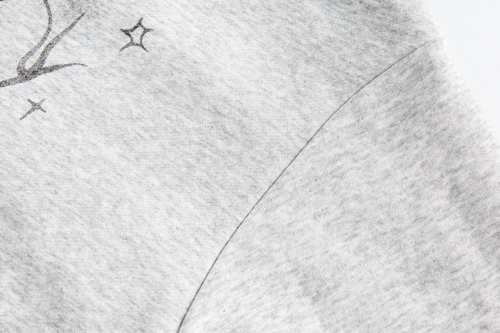 European and American Style Autumn Winter Fleece Hat Sweatshirt Hip Hop Printed Pattern Pullover Hoodie Street Fashion y2k Coat