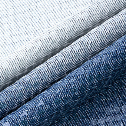 Original Early Autumn New American Retro Street Style High Waist Slimming Rhinestone Gradient Design Loose Wide Leg Jeans