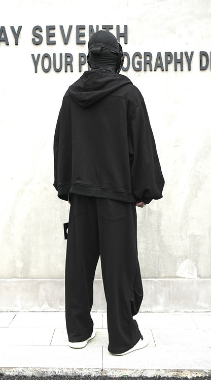 2025New Hooded Sweatshirt Cardigan for Men and Women, High-End Loose Fit Set, Jacket and Casual Pants Two-Piece Set