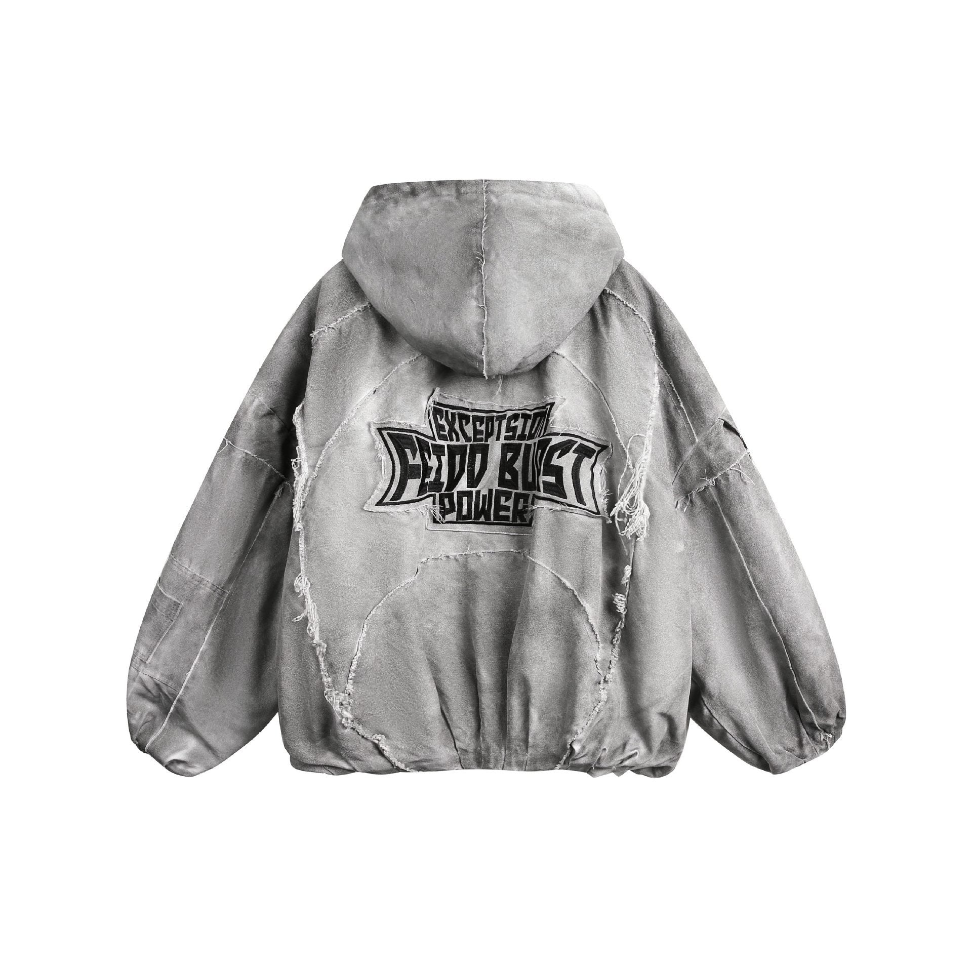 GUO WEAR Wasteland Style National Trend Mottled Vintage Workwear Jacket for Men and Women Winter Cotton Coat Casual Versatile