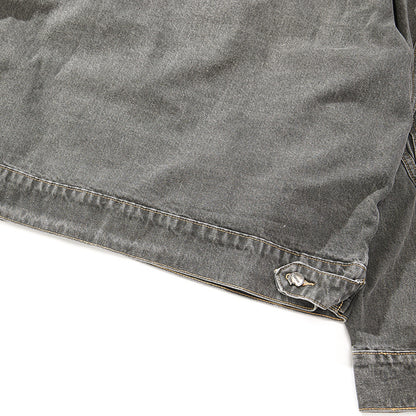 European and American High Street Fashion Trendy Brand Workwear Denim Jacket for Men2024Spring and Autumn Plus Size High-End Stylish Cool Jacket