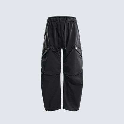 Trendy High Street Style Multi-Pocket Cargo Pants Men's Loose-Fit Jogger Pants Autumn and Winter Versatile Hip-Hop Style Long Pants