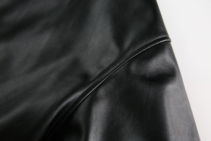 National Trend American Retro PU Padded Cotton Thickened Fur Collar Hooded Cotton Jacket Men's Winter Loose Versatile Cotton Coat