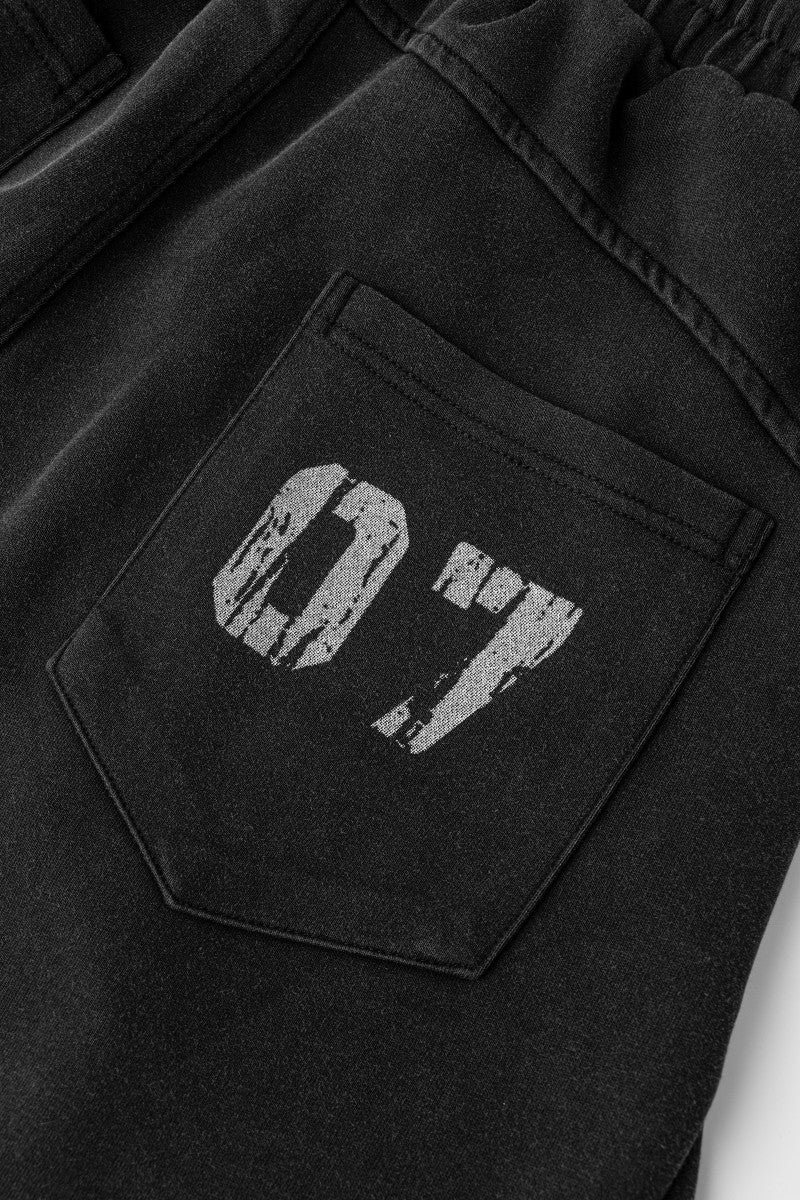 American Retro Hand-painted Gradient Embroidery Sweatpants Unisex Trendy Street Style Loose Straight Casual Pants