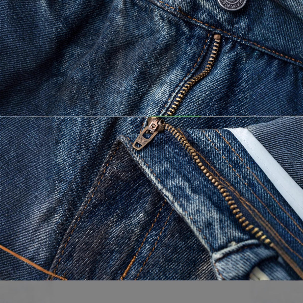 High-End European Version Spring Summer Men's Jeans Slim Straight Stretch Washed Ripped Wide-Leg Men's Pants