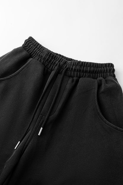 American Retro Hand-painted Gradient Embroidery Sweatpants Unisex Trendy Street Style Loose Straight Casual Pants