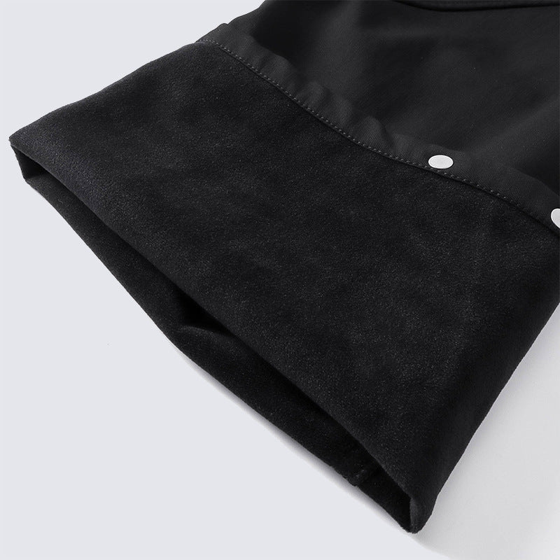 Trendy High Street Style Multi-Pocket Cargo Pants Men's Loose-Fit Jogger Pants Autumn and Winter Versatile Hip-Hop Style Long Pants