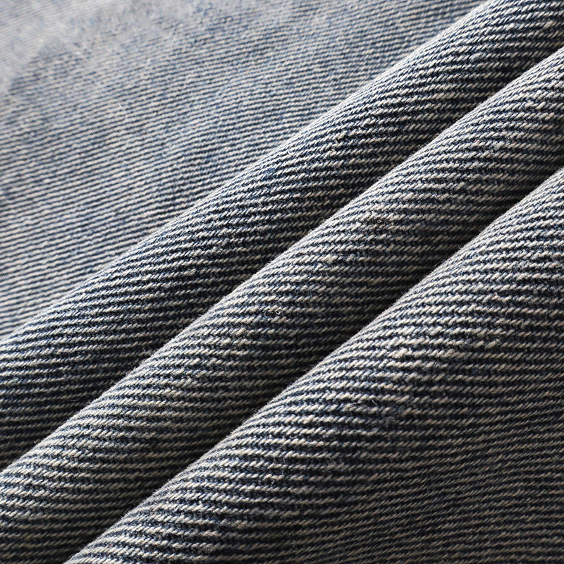 Fashion Trend Retro Jeans Multifunctional detachable pocket design straight-leg pants Unisex Loose Fit