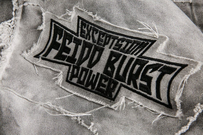 GUO WEAR Wasteland Style National Trend Mottled Vintage Workwear Jacket for Men and Women Winter Cotton Coat Casual Versatile