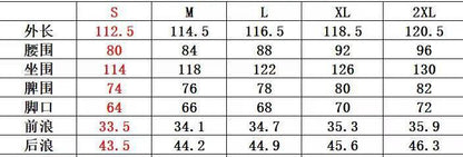 European and American Heavy Washed Multi-Pocket Jeans for Men Street Retro Loose Vintage Design Wide-Leg Floor-Length Pants