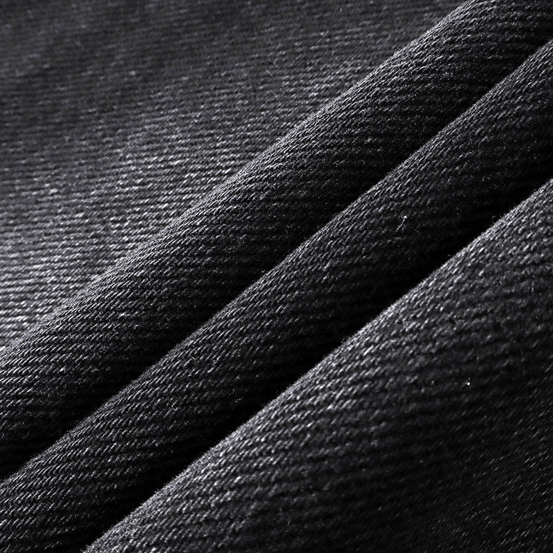 High Waist Loose Straight Jeans for Women Vintage Washed Design Autumn Winter New Casual Pants Distressed Slightly Stretchy