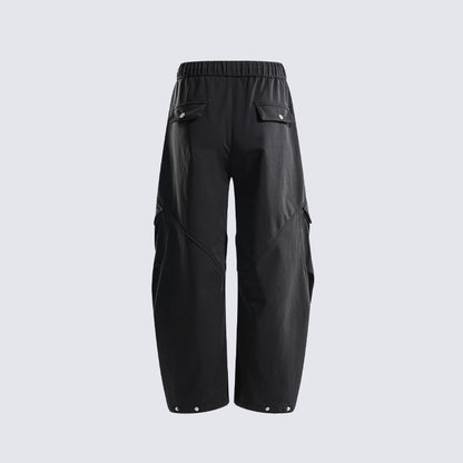 Trendy High Street Style Multi-Pocket Cargo Pants Men's Loose-Fit Jogger Pants Autumn and Winter Versatile Hip-Hop Style Long Pants