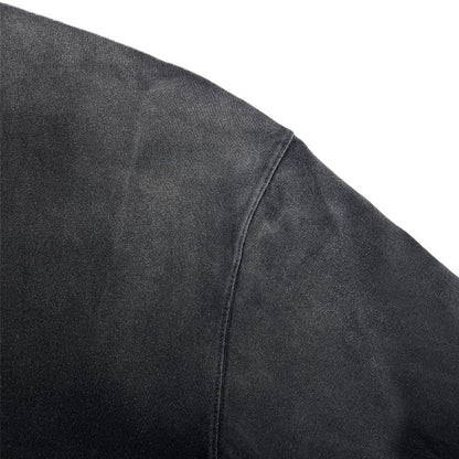 “Trendy Brand Heavy American Street Style Retro Distressed Letter Print Long Sleeve T Shirt Men's Loose Fit oversize