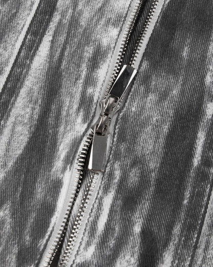 2025Autumn American High Street Heavy Craft Hand-painted Denim Jacket for Men and Women Retro Street Distressed Washed Jeans