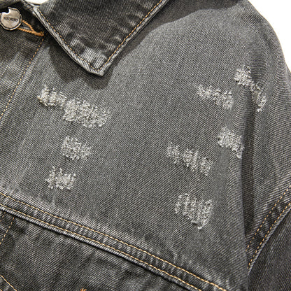 European and American High Street Fashion Trendy Brand Workwear Denim Jacket for Men2024Spring and Autumn Plus Size High-End Stylish Cool Jacket