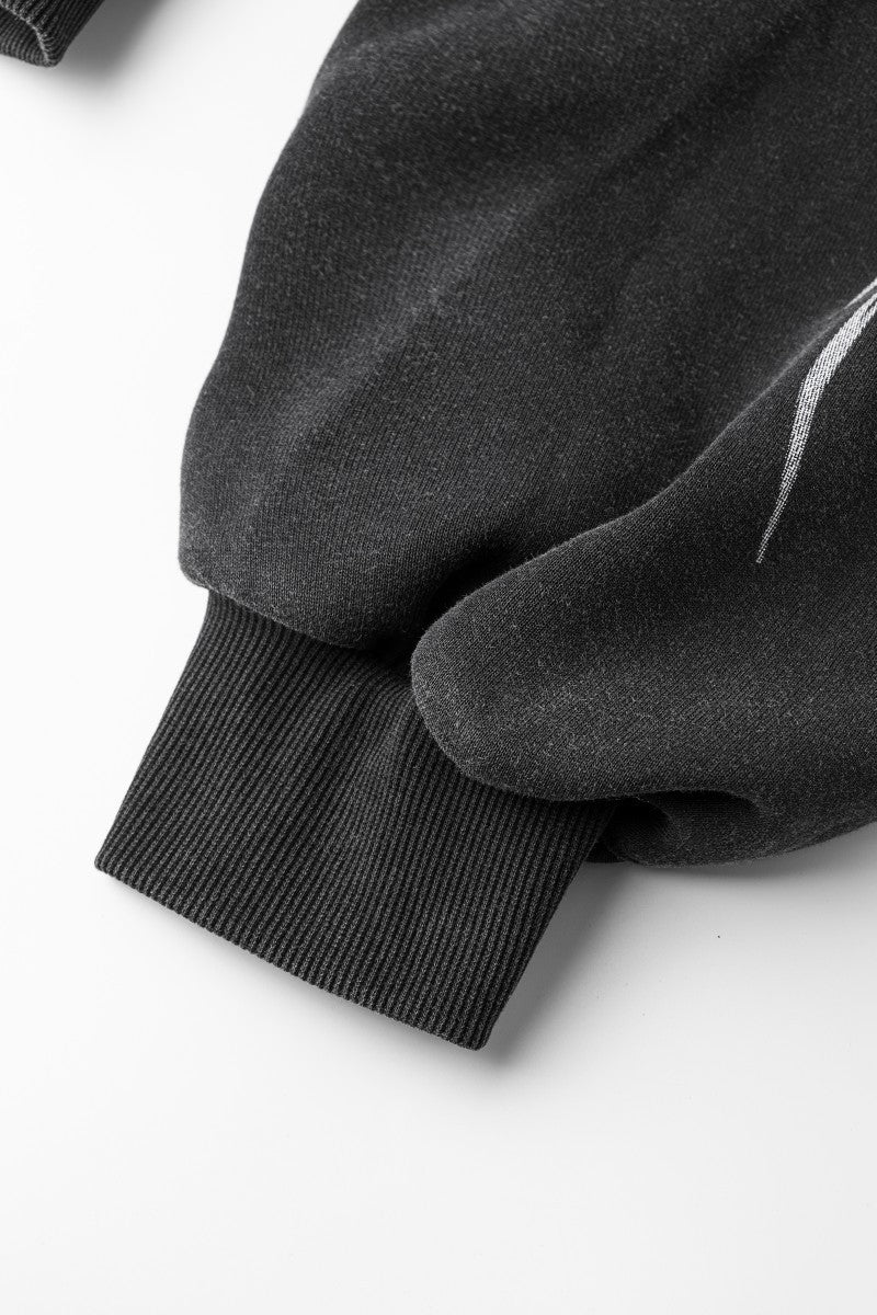 European and American High Street Dark Style Embroidered Hooded Zipper Sweatshirt for Men Spring and Autumn Trendy Brand Street Retro Loose Jacket ins