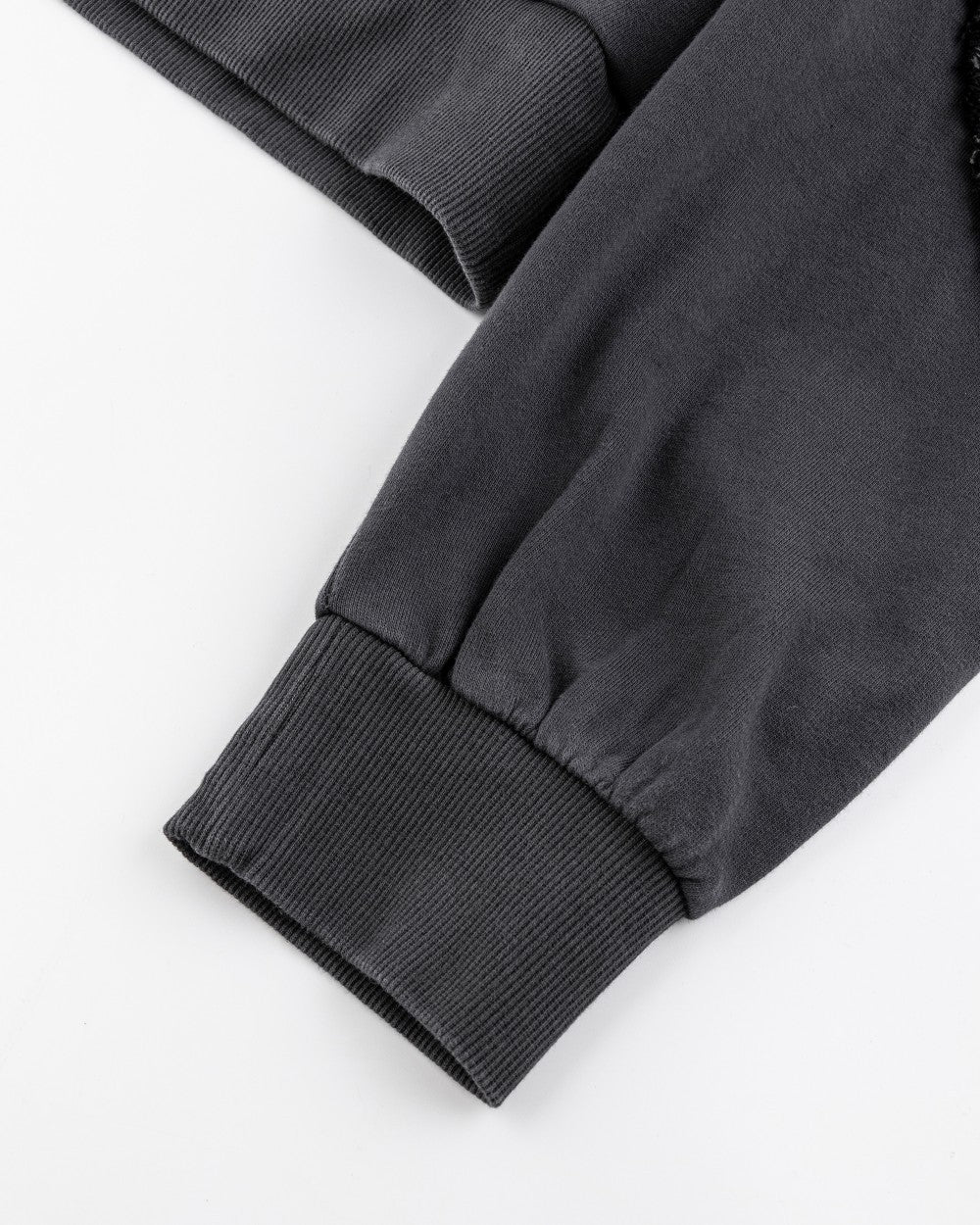 European and American Niche Style Patchwork Starburst Frayed Loose Round Neck Sweatshirt for Men and Women