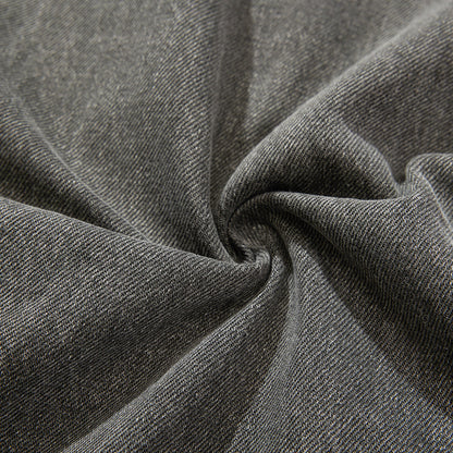 Distressed Jeans Loose Wide-Leg Straight Trendy Beggar Style Slimming High Street Design Niche Long Pants High Street Style