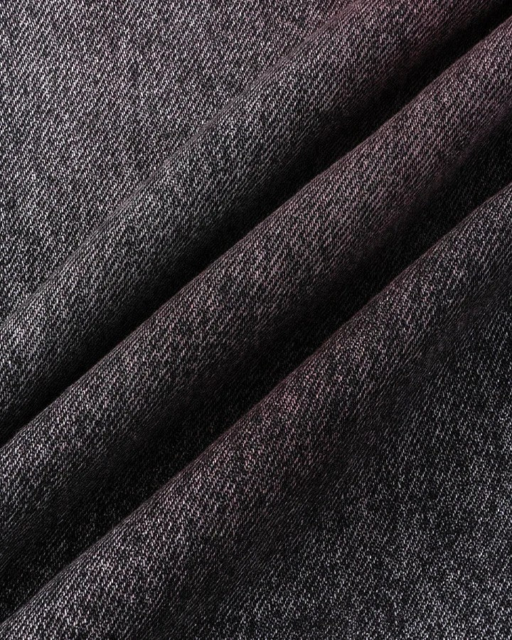 Cross-Border European and American High Street vibe Pants Jeans American Style Straight Spliced Ink Splash Flared Long Pants Men One Piece Dropshipping